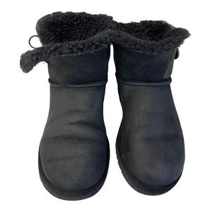 UGG Mini Bailey Button Boots black Size 9